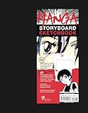 Manga Sketchbook - A Comic Book Sketchbook with Storyboard Layout Grids, Acid-Free Medium-Weight Drawing Comic Book Paper