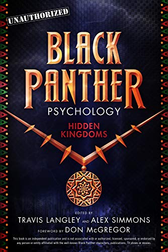 Black Panther Psychology (By: Don McGregor,Alex Simmons,Travis Langley) cover