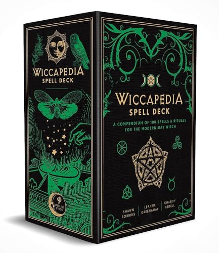 The Wiccapedia Spell Deck (By: Charity Bedell,Shawn Robbins,Leanna Greenaway) cover