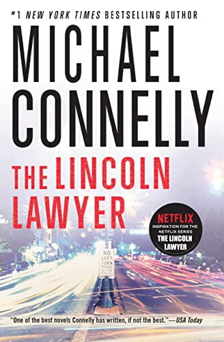 The Lincoln Lawyer book cover