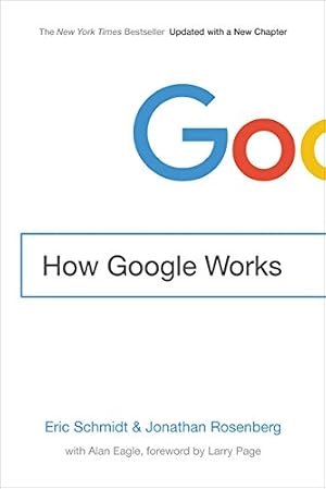 Cover of How Google Works by Eric Schmidt
