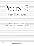 Peters Blank Music Book White