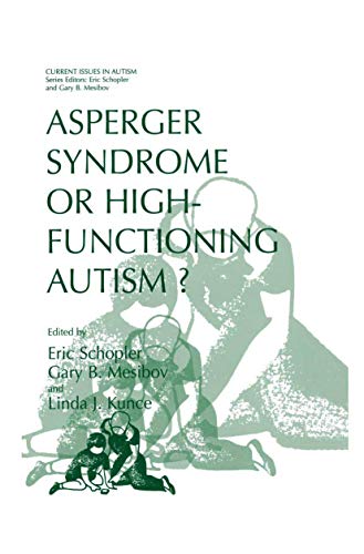 Copertina: Asperger Syndrome or High-Functioning Autism?