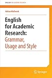 English For Academic Research Grammar Usage And Style Usage Style And Grammar