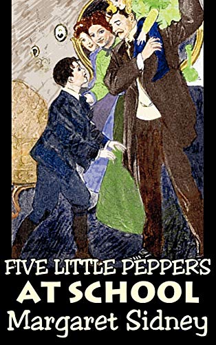 Five Little Peppers at School book cover