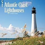 Lighthouses Atlantic Coast 2018 12 X 12 Inch Monthly Square Wall Calendar Usa United States Of America Scenic Nature Ocean Sea East Multilingual Edition