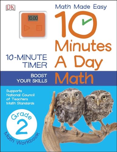 Cover of 10 Minutes a Day : Math, Second Grade