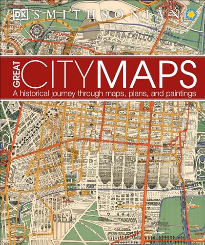 Portada de Great City Maps: A Historical Journey Through Maps, Plans, and Paintings (DK History Changers)