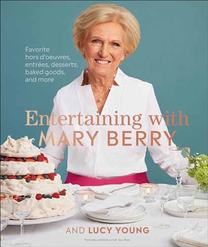 Entertaining with Mary Berry book cover