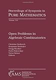 Open Problems in Algebraic Combinatorics