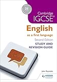 Cambridge Igcse English First Language Study And Revision Guide