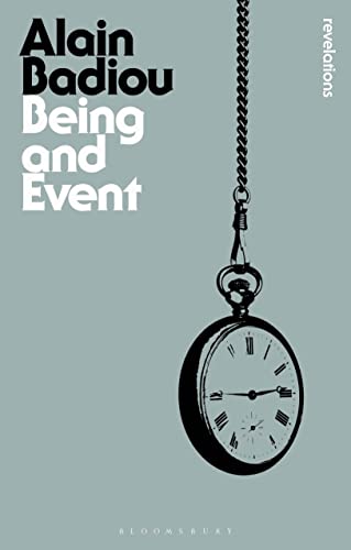 Being and Event (By: Alain Badiou) cover