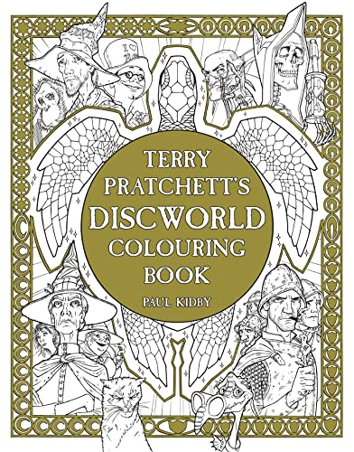 Terry Pratchett's Discworld Colouring Book cover