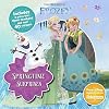 Springtime Surprises: Includes a Press-Out Flower Garland Over 40 Stickers! (Disney Frozen)