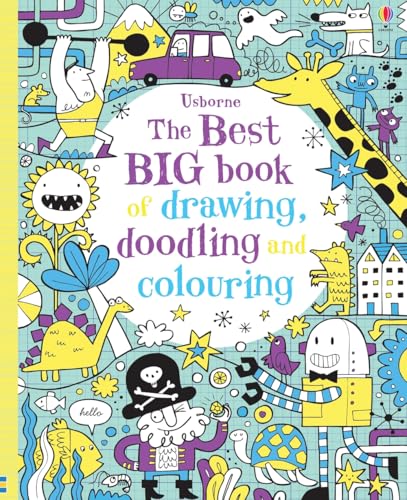 Cover of Best Big Book of Drawing, Doodling and Colouring