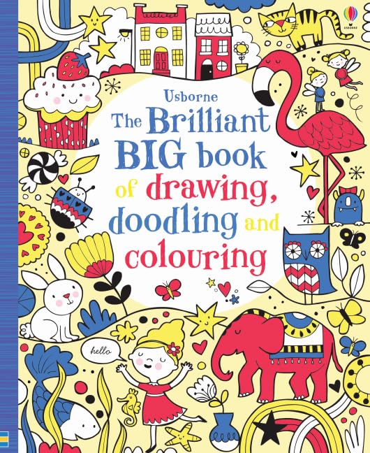 Cover of Brilliant Big Book of Drawing, Doodling and Colouring