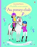 J'habille Mes Amies Au Poney Club   Autocollants Usborne