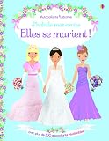 J'habille Mes Amies   Elles Se Marient !   Autocollants Usborne