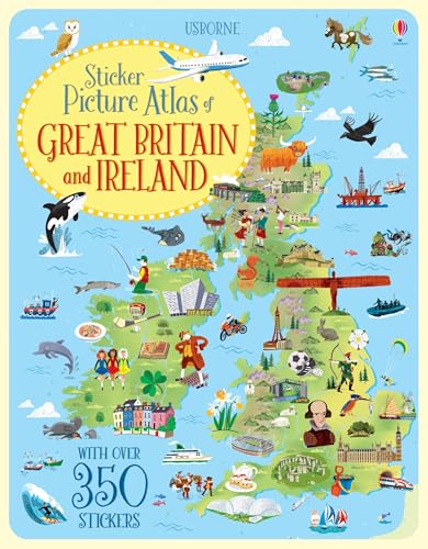 Cover of Sticker Picture Atlas of Great Britain and Ireland
