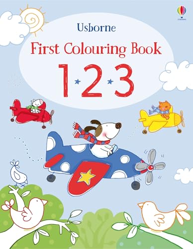 Cover of First Colouring Book 123