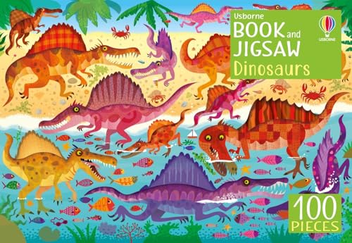Cover of Book and Jigsaw Dinosaurs