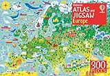 Europe Jigsaw Book Usborne Atlas And Jigsaw