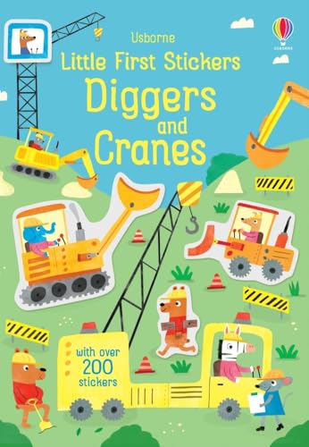 Cover of Little First Stickers Diggers and Cranes