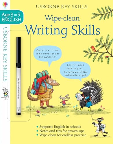 Cover of Wipe-Clean Writing Skills 8-9
