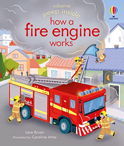 Cover of Peep Inside How a Fire Engine Works