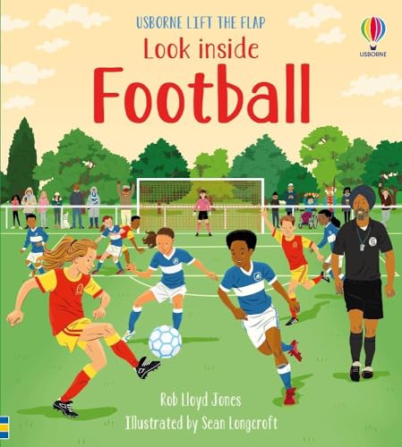 Look Inside Football (By: Rob Lloyd Jones) cover