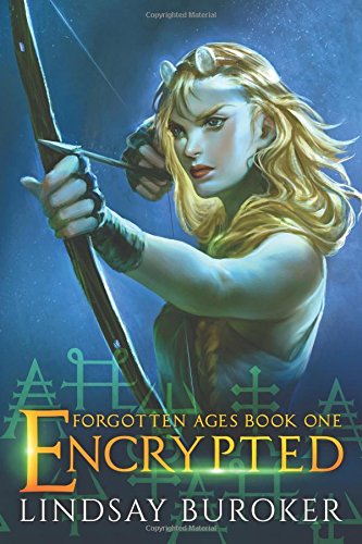 Encrypted book cover