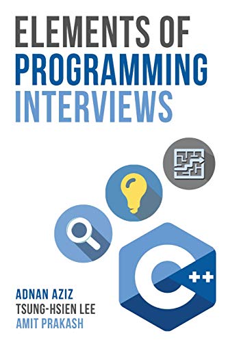 Portada de Elements of Programming Interviews: The Insiders' Guide