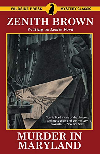 Murder in Maryland book cover