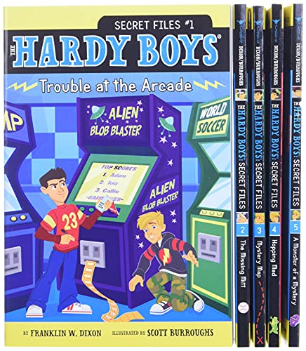 Cover of Hardy Boys Secret Files Collection Books 1-5
