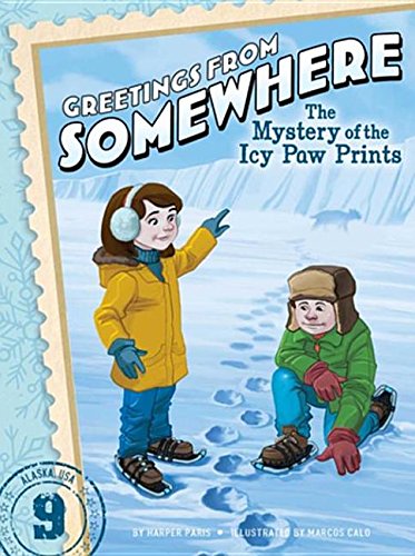 Cover of Mystery of the Icy Paw Prints