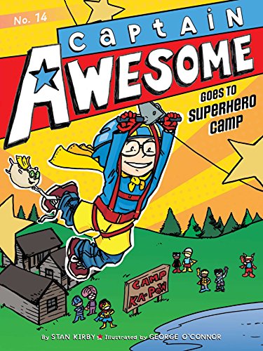 Cover of Captain Awesome goes to superhero camp