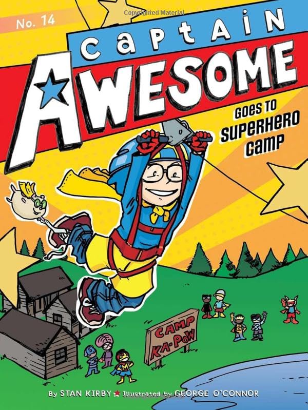 Captain Awesome Goes to Superhero Camp cover