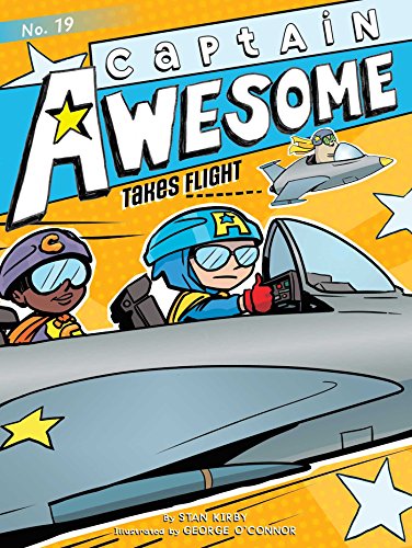 Captain Awesome Takes Flight book cover