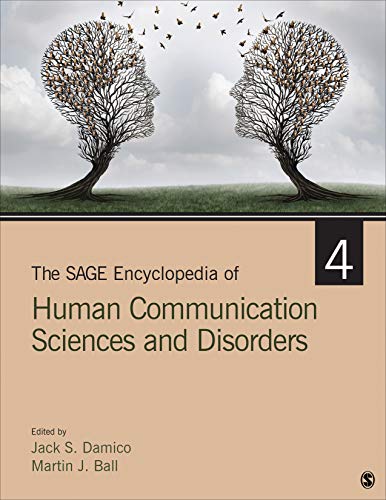 Copertina: Biofeedback. In J.S. Damico & M.J. Ball (eds) The SAGE Encyclopedia of Human Communication Sciences and Disorders.