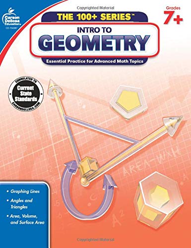 Intro to Geometry, Grades 7-9 (The 100+ Series) cover