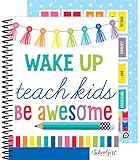 Schoolgirl Style Academic Teacher Planner Undated Weeklymonthly Plan Book Hello Sunshine Lesson Planner And Organizer For Classroom Or Homeschool 84 X 109