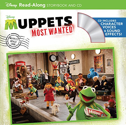 Cover of Muppets Most Wanted Read-Along Storybook and CD