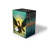 Percy Jackson And The Olympians 5 Book Paperback Boxed Set New Covers Wposter Percy Jackson The Olympians