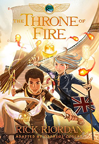 The Throne of Fire book cover