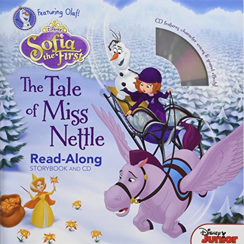 Cover of Sofia the First Read-Along Storybook and CD the Tale of Miss Nettle