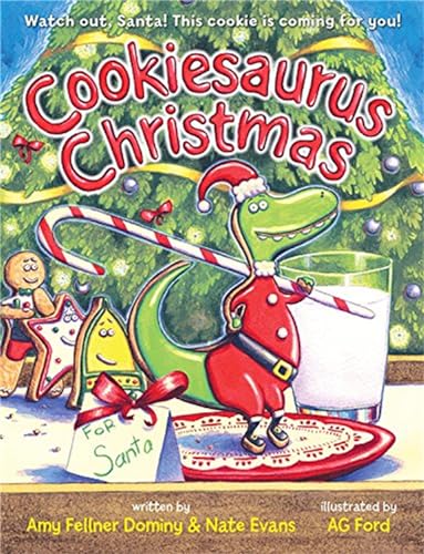 Cookiesaurus Christmas book cover