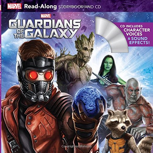 Cover of Guardians of the Galaxy Read-Along Storybook and CD