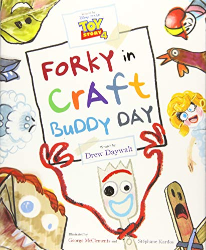 Toy Story 4: Forky in Craft Buddy Day book cover
