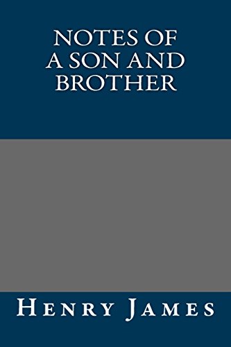 Notes of a Son and Brother book cover