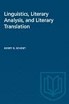 Linguistics, Literary Analysis, and Literary Translation (Heritage)